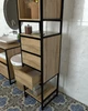 Пенал для ванної в стилі лофт EcoLoft Фьора DSP-1321-1 - зображення 3