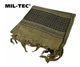 Арафатка куфия шарф MIL-TEC 110x110 см оливково-черный (Al3) - изображение 2