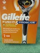 Бритвенный станок Gillette Fusion 5 ProGlide Shield Defense с технологией FlexBall 1 держатель + 2 кассеты - изображение 3