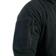 Ветрозащитная флисовая кофта Militex Windblock Tactical mod. 6 Черная с 4 карманами (XL) - изображение 6