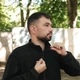 Ветрозащитная флисовая кофта Militex Windblock Tactical mod. 6 Черная с 4 карманами (XL) - изображение 11