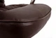 Офісне, комп'ютерне крісло Infinito Premium Comfort Brown з механізмом гойдання TILT та хромованою хрестовиною (до 120 кг) - зображення 11