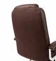 Офісне, комп'ютерне крісло Infinito Premium Comfort Brown з механізмом гойдання TILT та хромованою хрестовиною (до 120 кг) - зображення 13