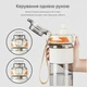 Спортивная бутылка TKK 1000 мл (1 л) - Белая Tritan BPA-free, ударопрочная эко-бутылка с антискользящим грипом - изображение 8