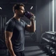 Спортивный шейкер TKK (700 мл) - Фиолетовый Tritan BPA-free, ударопрочный, с венчиком для смешивания - изображение 6