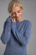 Женский лонгслив 2861 ТМ Triko Bakh 46-48 джинс (2861_jeans) - изображение 5