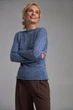 Женский лонгслив 2861 ТМ Triko Bakh 46-48 джинс (2861_jeans) - изображение 7