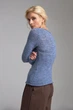 Женский лонгслив 2861 ТМ Triko Bakh 46-48 джинс (2861_jeans) - изображение 8