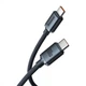 Кабель Baseus Crystal Shine Series Type-C to Type-C 100W (2m) Black - изображение 3