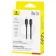 Кабель Baseus Silky Series Fast Charging Type-C to Lightning 20W (2m) black - изображение 3