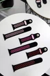 Ремешок силиконовый противоударный для Apple Watch Series 11/10 38/40/41/42mm бело-розовый - изображение 3