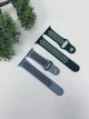 Ремешок силиконовый противоударный для Apple Watch Series 11/10 38/40/41/42mm бело-розовый - изображение 5