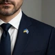 Значок BROCHE брошь бижутерия Флаги Украина-Греция BRGV115184 - изображение 2