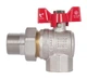 Кран кульовий "Американка" Thermo Alliance Standart 3/4" ВЗ кутовий, PN40, метелик SD222W20 - зображення 2