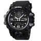 Часы наручные мужские SKMEI 1586BK BLACK, водонепроницаемые мужские часы, часы спортивные. Цвет: черный - изображение 1