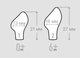 Соска BIBS 0-6 міс Colour Latex Anatomical (анатомічна) Vanilla - зображення 3