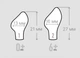Пустушка BIBS 0-6 міс Colour Latex Anatomical (анатомічна) – Cloud - изображение 2