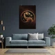Постер Мортал Комбат, лого, Mortal Kombat, logo, A3 42×30 см (id1773) - изображение 5