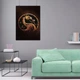 Постер Мортал Комбат, лого, Mortal Kombat, logo, A3 42×30 см (id1773) - изображение 8