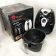 Аэрофритюрница Мультипечь Аэрогриль Domotec MS-3220 1300W 4,5 л Безмасляная с Таймером. Цвет: черный - изображение 1