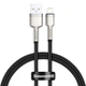 Кабель Baseus Cafule Metal Lightning 2.4A (2m) black CALJK-B01 - изображение 7