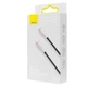 Кабель Baseus Cafule Metal Type-C to Lightning PD 20W (2m) black CATLJK-B01 - изображение 10