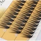 Накладні вії пучкові Kimcii Nesura Eye Lashes 20d, вигин L, 12 мм - зображення 2