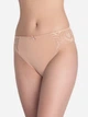 Набор трусиков слипов женских хлопковых Lama Cotton collection 1588BI XL 2 шт Черный/Бежевый (5904577910401) - изображение 5