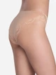 Набор трусиков слипов женских хлопковых Lama Cotton collection 1588BI XL 2 шт Черный/Бежевый (5904577910401) - изображение 6