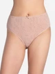 Набор трусиков слипов женских хлопковых Lama Cotton collection 120BI 98 XL 3 шт Бежевый/Коричневый (5904577910180) - изображение 7