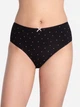 Набор трусиков слипов женских хлопковых Lama Cotton collection 122BI 65 L 3 шт Черный/Розовый (5904577910227) - изображение 7