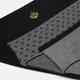 Набор трусиков слипов женских хлопковых Lama Cotton collection 130BI 10 L 3 шт Черный/Графитовый меланж (5904577909900) - изображение 9