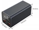 Портативний зарядний пристрій Yenkee ypb 2100 - 20000 mAh pd 100w Black (37000117) - зображення 3