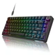Ігрова Механічна Клавіатура ROYAL KLUDGE R75 Чорна RGB, HOT-SWAP. Snow Royal Switch - зображення 2