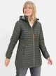 Куртка зимова довга жіноча Camel Active Jacket 320060-9E50-34 38 Хакі (4064478879472) - зображення 1