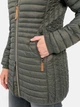 Куртка зимова довга жіноча Camel Active Jacket 320060-9E50-34 38 Хакі (4064478879472) - зображення 5