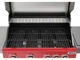 Gazowy grill YATO YG-20034 OKAYA 4+1 z szybą Czerwony (5906083114526) - obraz 10