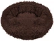 Legowisko dla psa i kota Springos pluszowe 80 cm Brązowe PA0143 (5907719411897) - obraz 1