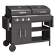 Grill TORNE Lund 99649 2 w 1 Gazowy + węglowy (5906083063459) - obraz 4