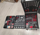Набір інструментів у валізі 408 предметів і для дому та авто WMC TOOLS сірий - зображення 6