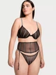 Бюстгальтер Very Sexy Sheer Shine Unlined Low-Cut Demi Bra Чорний 34DD - изображение 5
