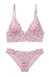 Купальник Victoria’s Secret Рожевий з різнобарвним M - изображение 2