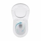 Унітаз підвісний Qtap Jay безободковий Ultra Quiet з сидінням Soft-close QT07335177W - изображение 6
