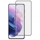 Захисне скло LUX EDGE для Samsung Galaxy S21 Ultra (G998) повне проклеювання із закругленими краями чорний - зображення 1