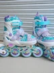 Детские раздвижные ролики SP-Sport Frozen 169 размер 31-34 Light Blue-Violet - изображение 7
