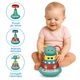 Интерактивная игрушка Kiddi Smart развивающая Слоненок Грайко (украинский язык) (1305-UK) - изображение 2