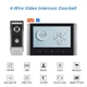 Видеодомофон Wi-Fi GAMWATER AHD -V7022B-wifi-AHD -M6 с 7-дюймовым экраном - изображение 3