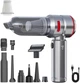 Автомобильный пылесос Suitu ST-6659 Silver Red - изображение 4