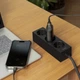 Мережевий фільтр Proove Magnet Strip 3 розетки 1.6 м Black (622360001) - зображення 8