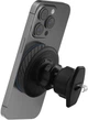 Автодержатель для телефона с беспроводной зарядкой Proove Graphite Circle Qi2 15W Black (630200001) - изображение 4